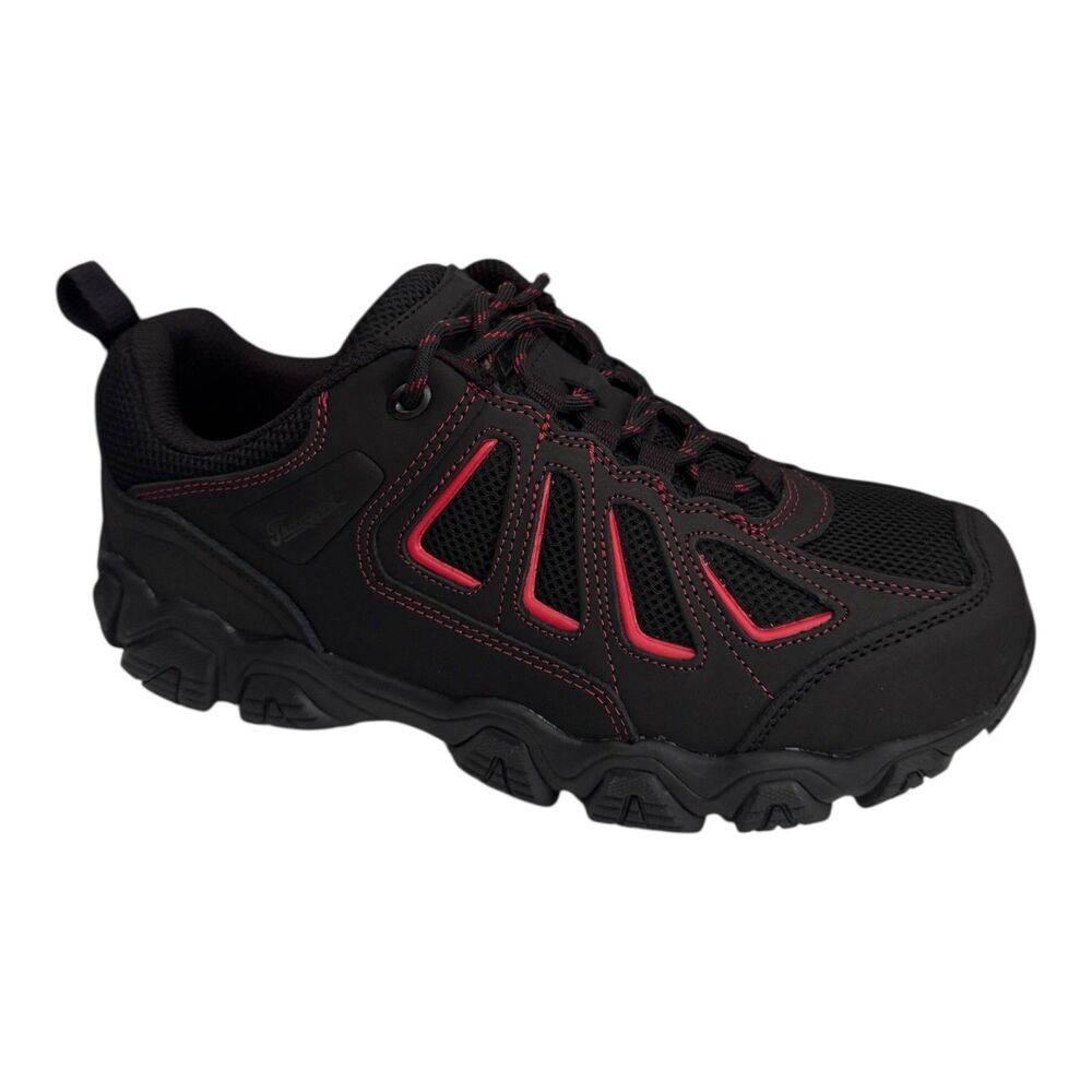 Thorogood Crosstrex Series Men’s 7.5/Women’s 9.5 SD‎ Oxford Black/Red Safety Toe